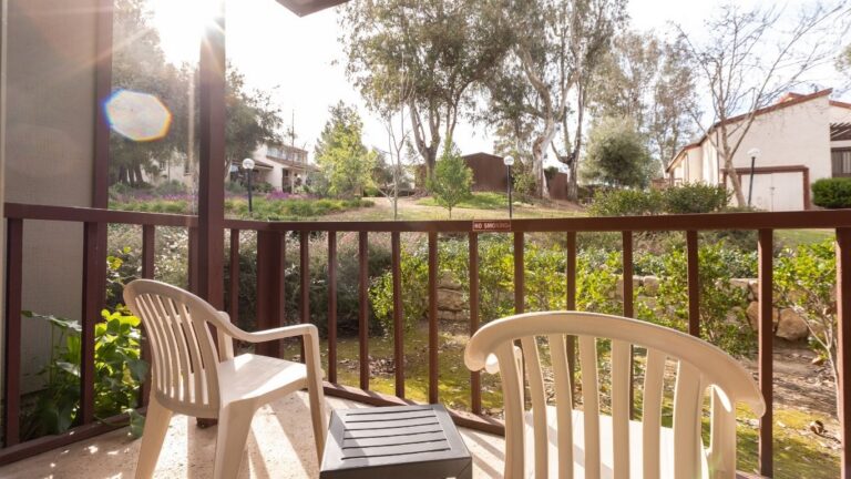 Private Patio at SCE